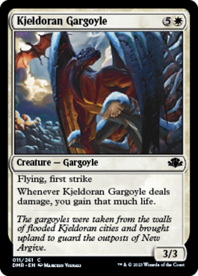 Kjeldoran Gargoyle [Dominaria Remastered] - Evolution TCG