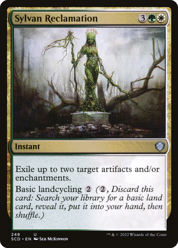 Sylvan Reclamation [Starter Commander Decks] - Evolution TCG