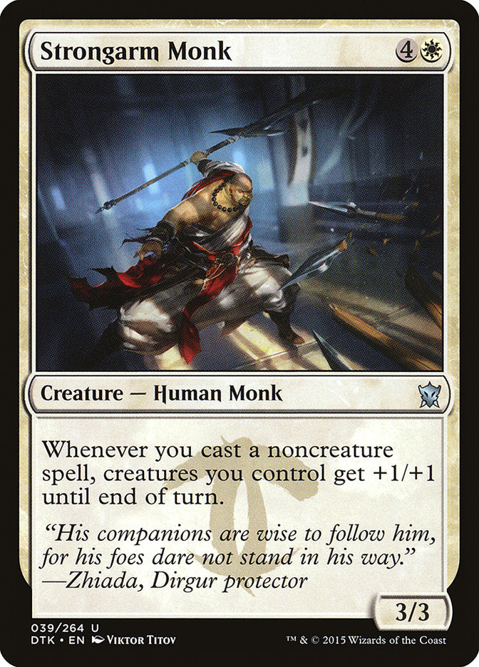 Strongarm Monk [Dragons of Tarkir] - Evolution TCG