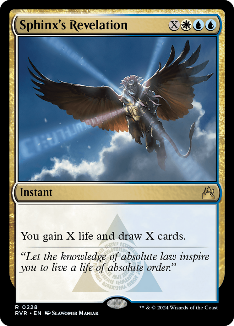 Sphinx's Revelation [Ravnica Remastered] - Evolution TCG