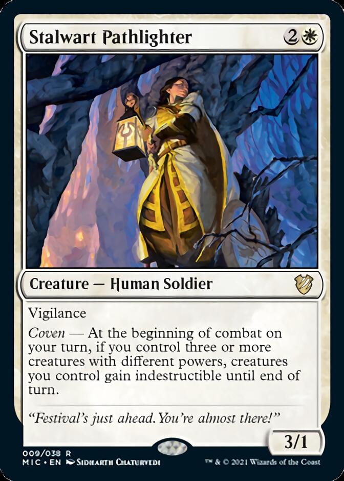 Stalwart Pathlighter [Innistrad: Midnight Hunt Commander] - Evolution TCG