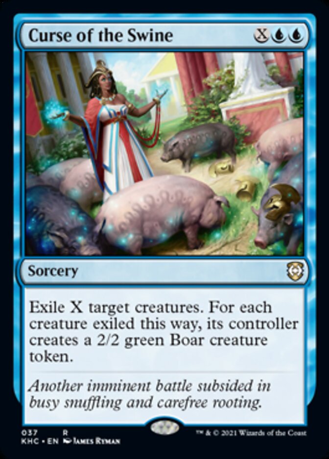 Curse of the Swine [Kaldheim Commander] - Evolution TCG