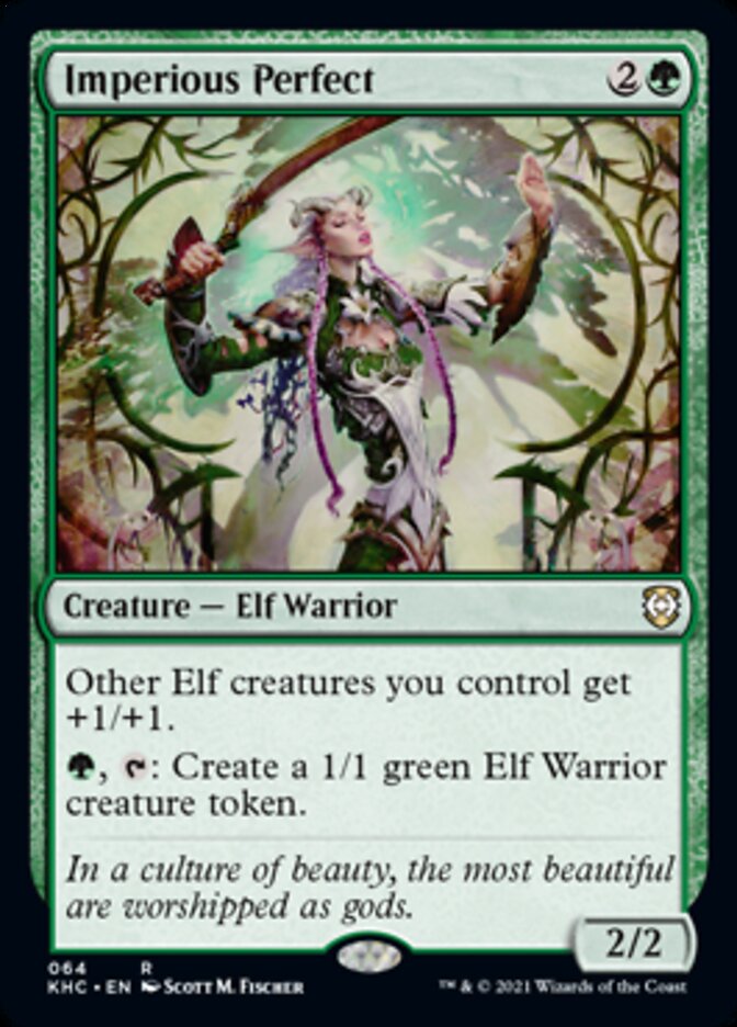 Imperious Perfect [Kaldheim Commander] - Evolution TCG