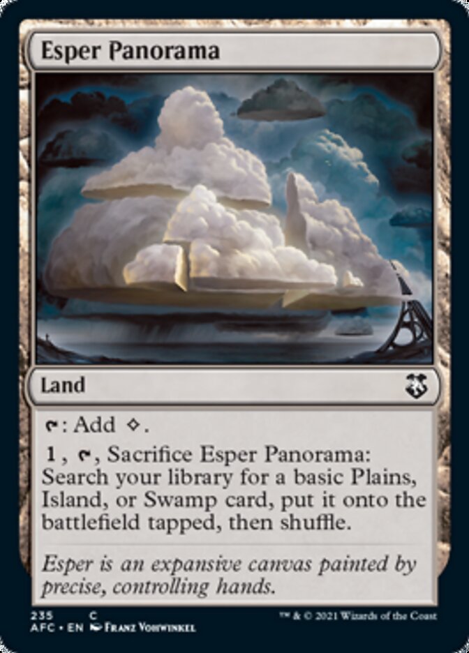 Esper Panorama [Dungeons & Dragons: Adventures in the Forgotten Realms Commander] - Evolution TCG