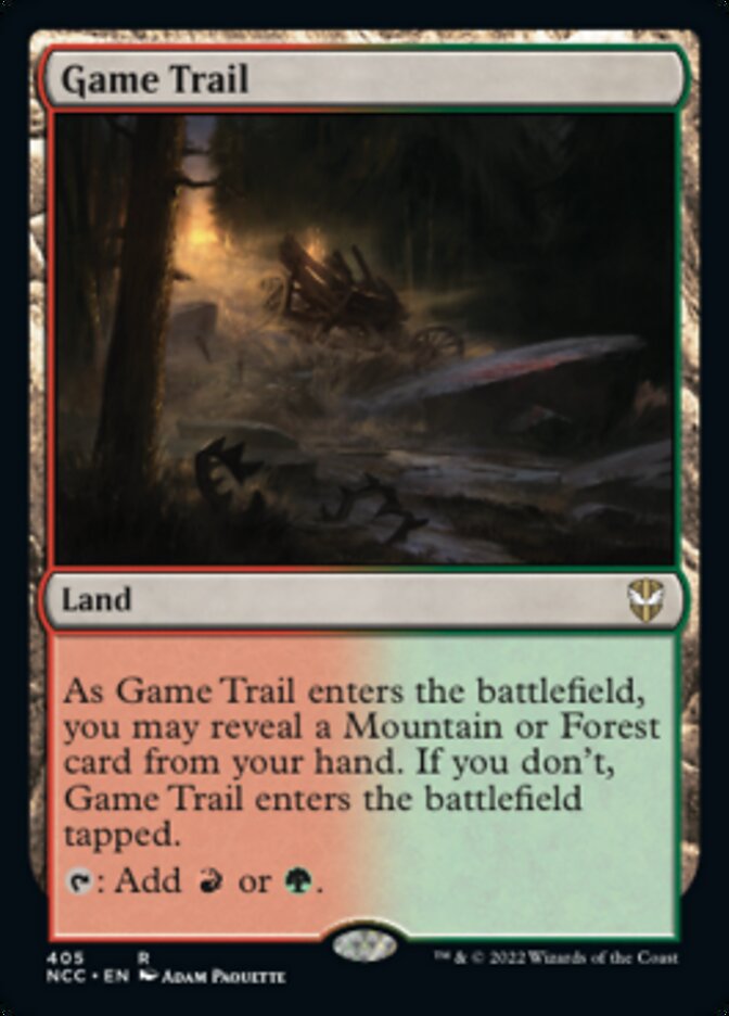 Game Trail [Streets of New Capenna Commander] - Evolution TCG