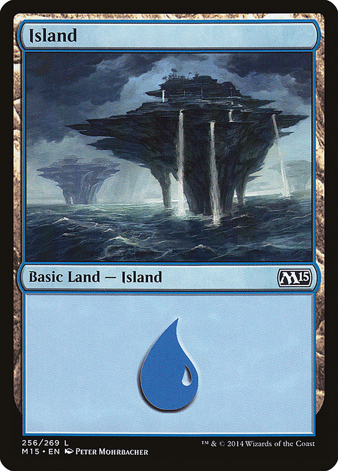 Island (256) [Magic 2015] - Evolution TCG