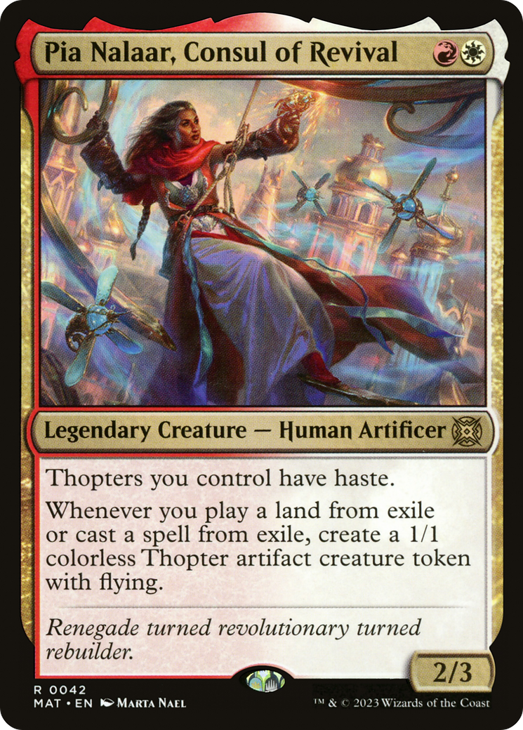 Pia Nalaar, Consul of Revival [March of the Machine: The Aftermath] - Evolution TCG