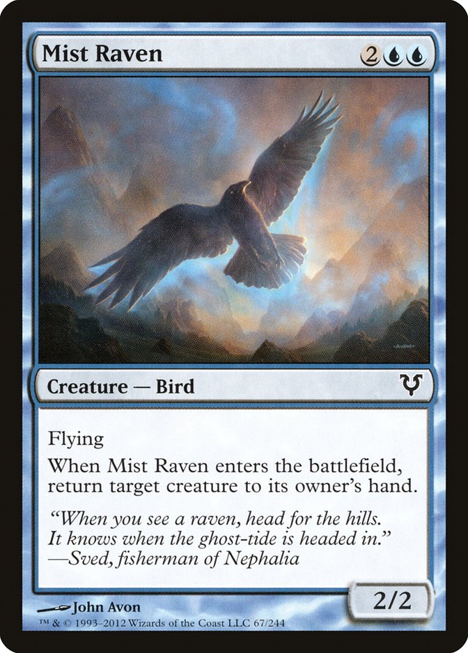 Mist Raven [Avacyn Restored] - Evolution TCG | Evolution TCG
