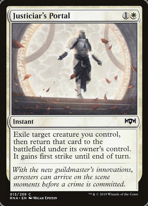 Justiciar's Portal [Ravnica Allegiance] - Evolution TCG