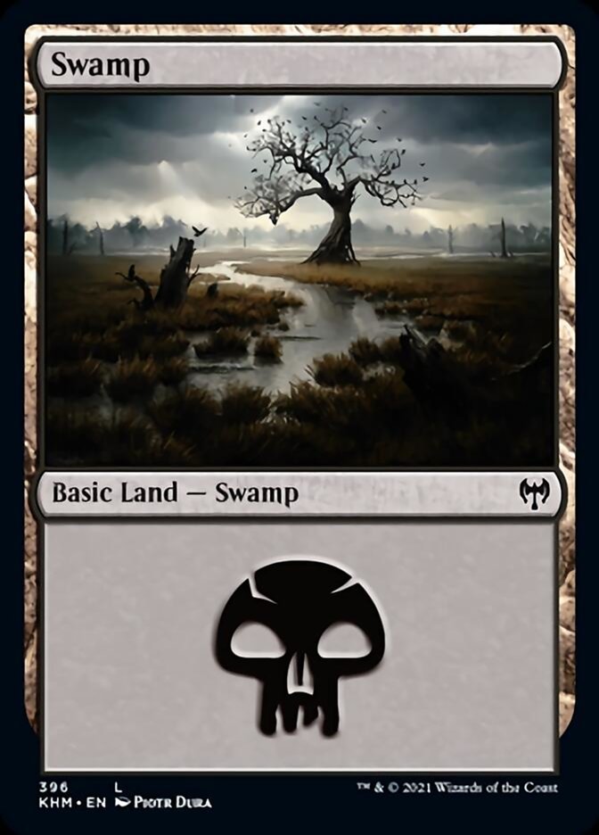 Swamp (396) [Kaldheim] - Evolution TCG