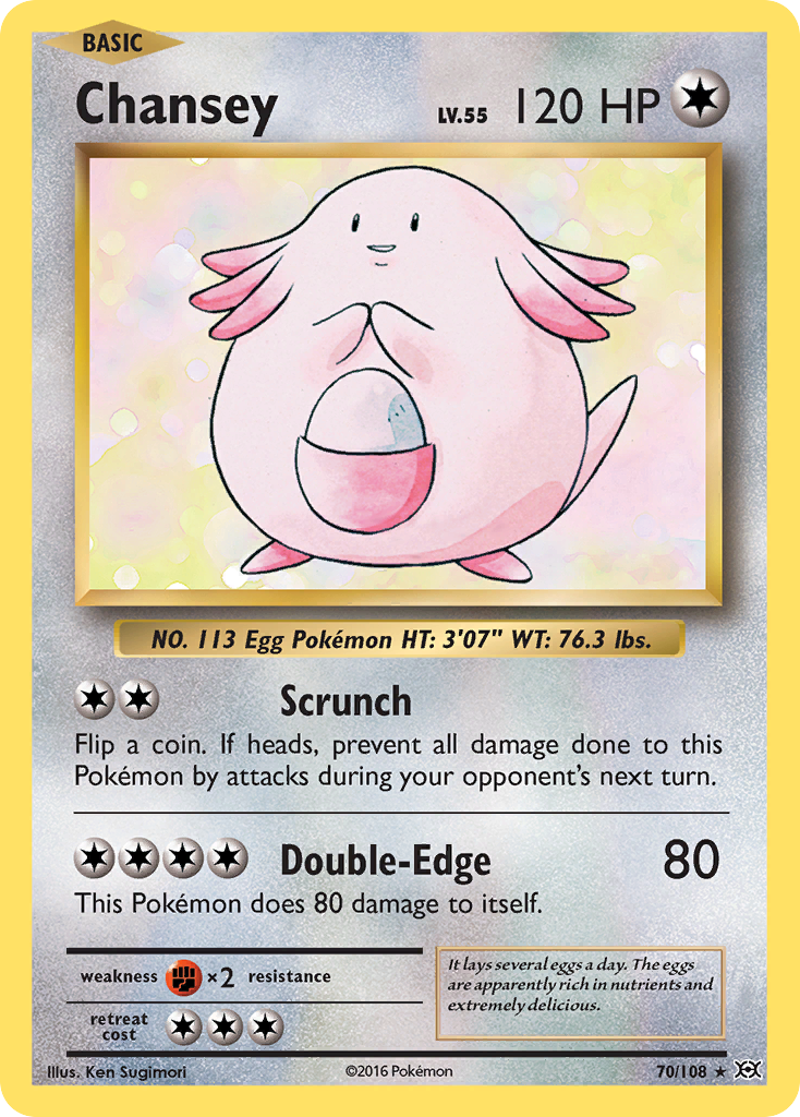 Chansey (70/108) [XY: Evolutions] - Evolution TCG