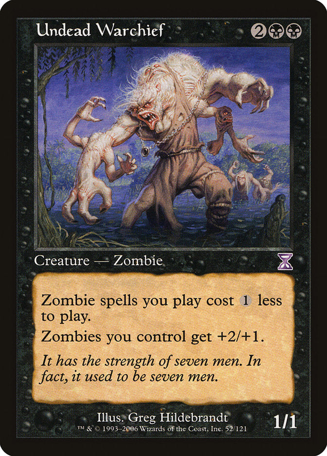 Undead Warchief [Time Spiral Timeshifted] - Evolution TCG