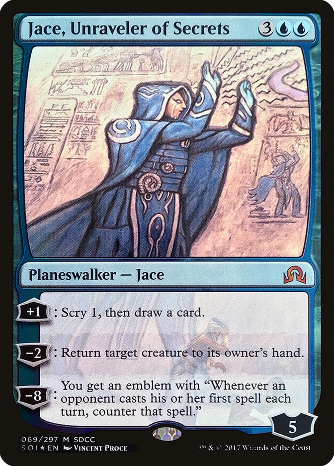 Jace, Unraveler of Secrets [San Diego Comic-Con 2017] - Evolution TCG