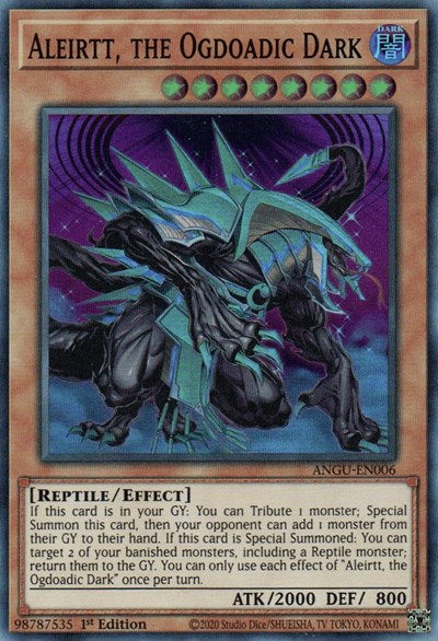 Aleirtt, the Ogdoadic Dark (Super Rare) [ANGU-EN006] Super Rare - Evolution TCG