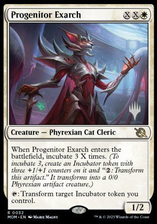 Progenitor Exarch (Promo Pack) [March of the Machine Promos] - Evolution TCG