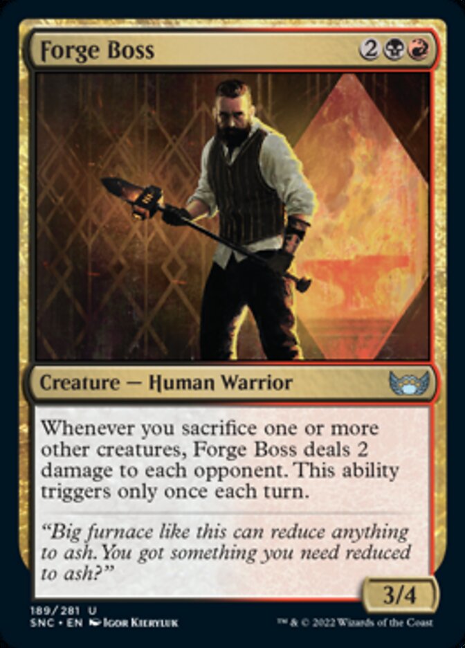 Forge Boss [Streets of New Capenna] - Evolution TCG