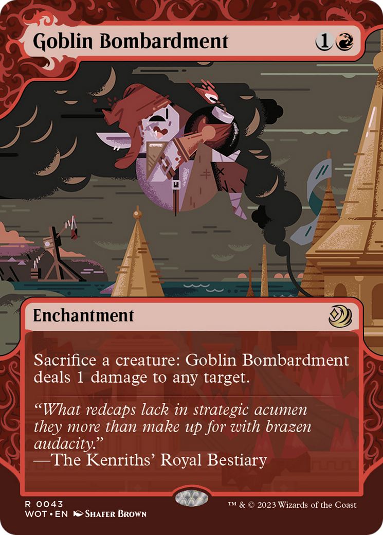 Goblin Bombardment [Wilds of Eldraine: Enchanting Tales] - Evolution TCG