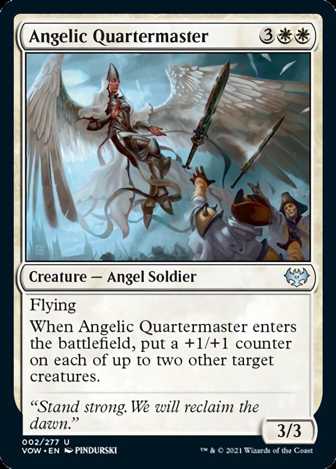 Angelic Quartermaster [Innistrad: Crimson Vow] - Evolution TCG