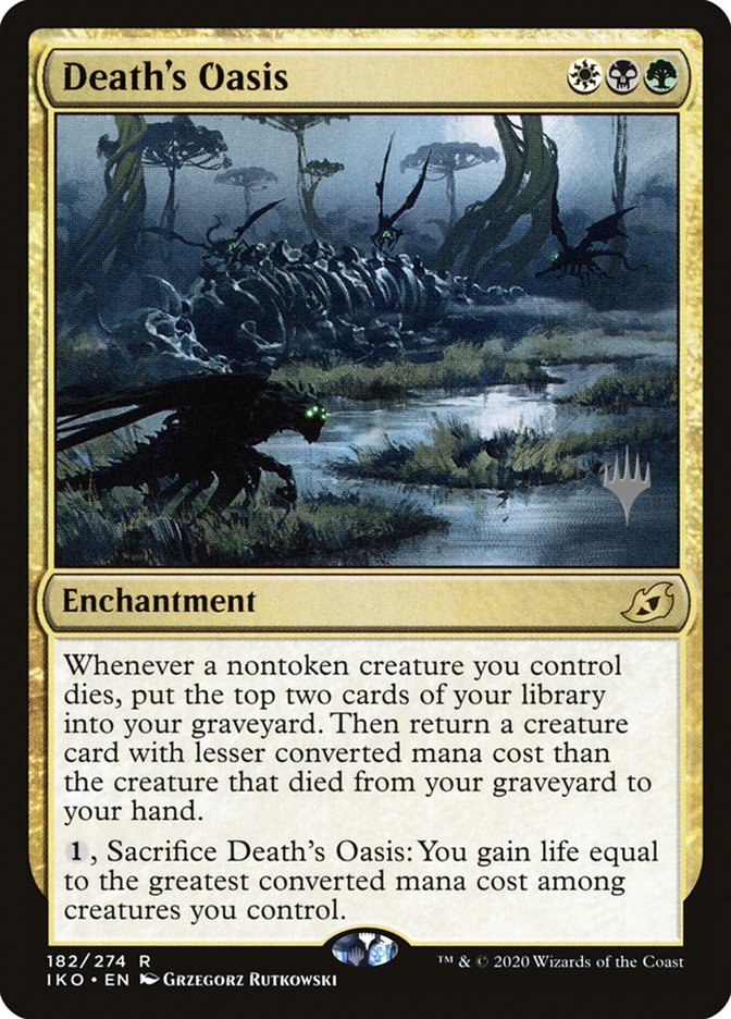 Death's Oasis (Promo Pack) [Ikoria: Lair of Behemoths Promos] - Evolution TCG