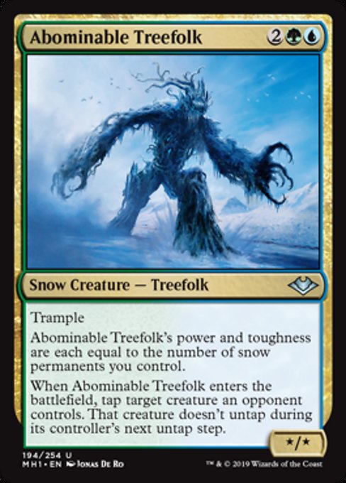 Abominable Treefolk [Modern Horizons] - Evolution TCG