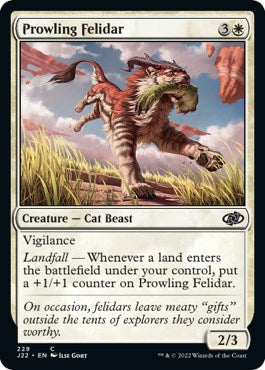 Prowling Felidar [Jumpstart 2022] - Evolution TCG