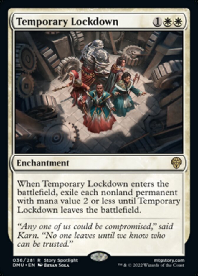 Temporary Lockdown [Dominaria United] - Evolution TCG