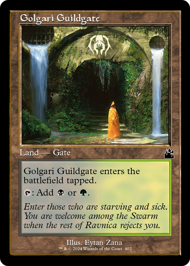Golgari Guildgate (Retro Frame) [Ravnica Remastered] - Evolution TCG
