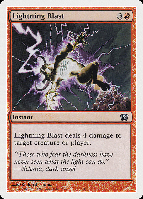 Lightning Blast [Eighth Edition] - Evolution TCG