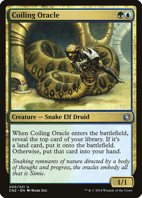 Coiling Oracle [Conspiracy: Take the Crown] - Evolution TCG