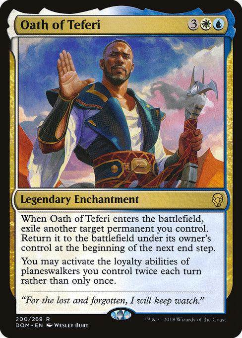 Oath of Teferi [Dominaria] - Evolution TCG