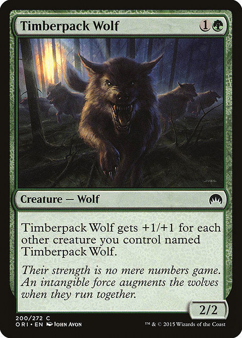 Timberpack Wolf [Magic Origins] - Evolution TCG