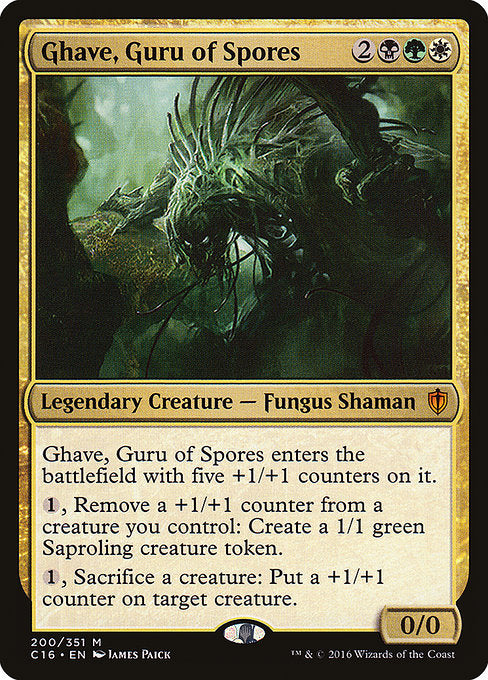 Ghave, Guru of Spores [Commander 2016] - Evolution TCG