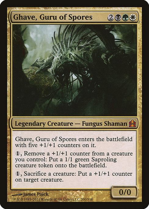 Ghave, Guru of Spores [Commander 2011] - Evolution TCG