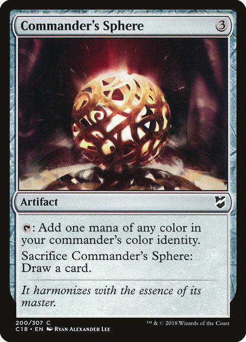 Commander's Sphere [Commander 2018] - Evolution TCG