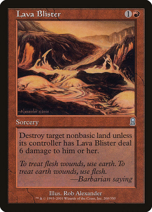 Lava Blister [Odyssey] - Evolution TCG