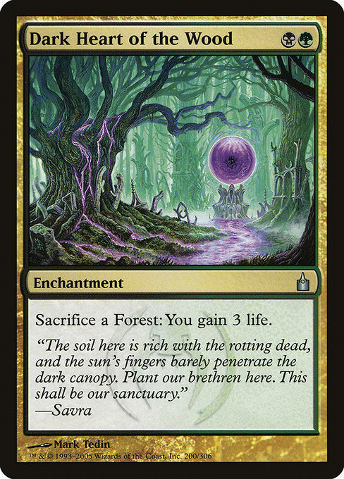 Dark Heart of the Wood [Ravnica: City of Guilds] - Evolution TCG