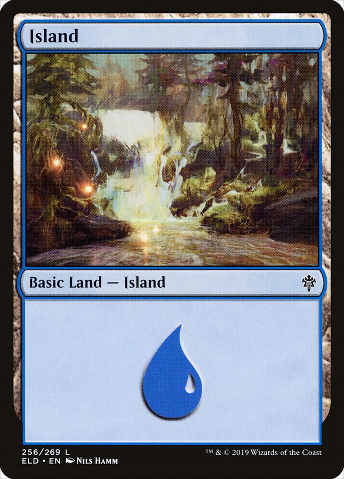 Island (256) [Throne of Eldraine] - Evolution TCG