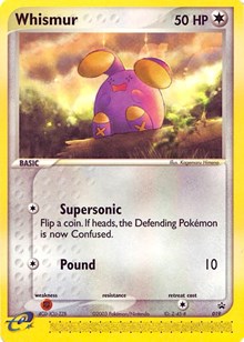 Whismur (019) (Cosmos Holo) [Nintendo: Black Star Promos] - Evolution TCG