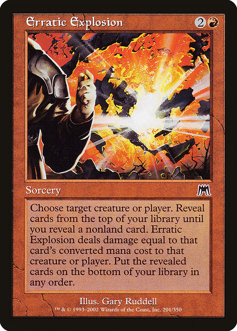 Erratic Explosion [Onslaught] - Evolution TCG