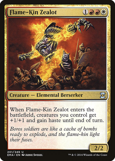 Flame-Kin Zealot [Eternal Masters] - Evolution TCG