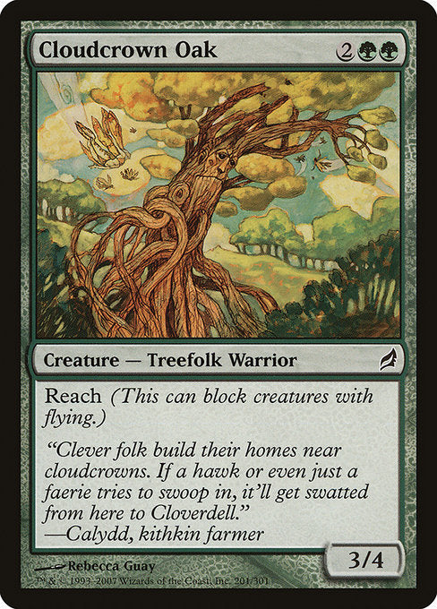 Cloudcrown Oak [Lorwyn] - Evolution TCG