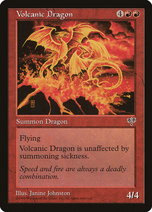 Volcanic Dragon [Mirage] - Evolution TCG