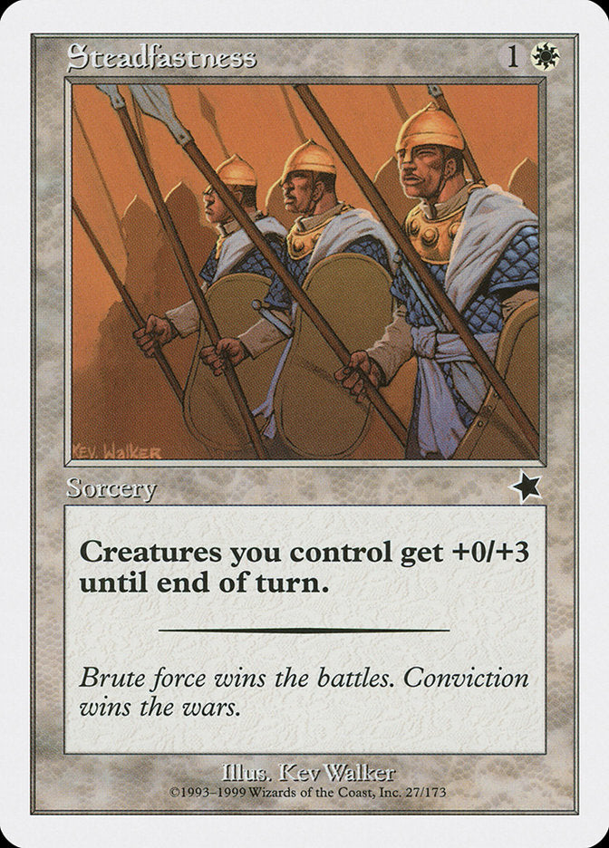 Steadfastness [Starter 1999] - Evolution TCG