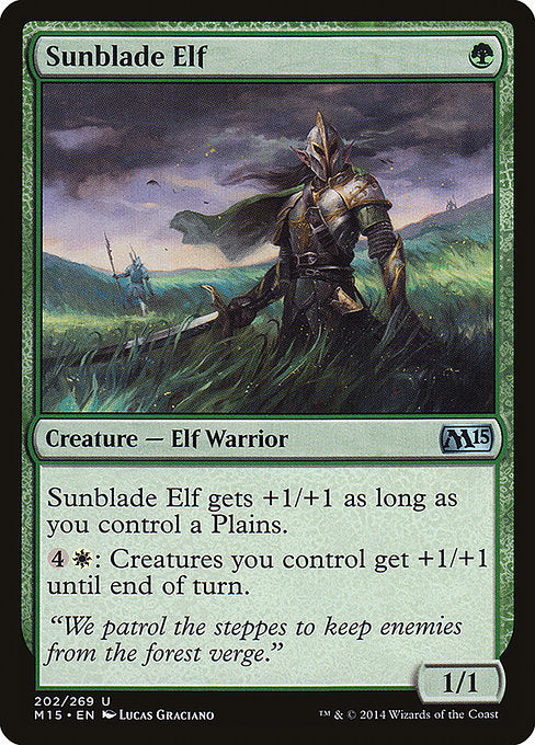 Sunblade Elf [Magic 2015] - Evolution TCG