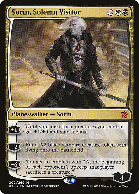 Sorin, Solemn Visitor [Khans of Tarkir] - Evolution TCG