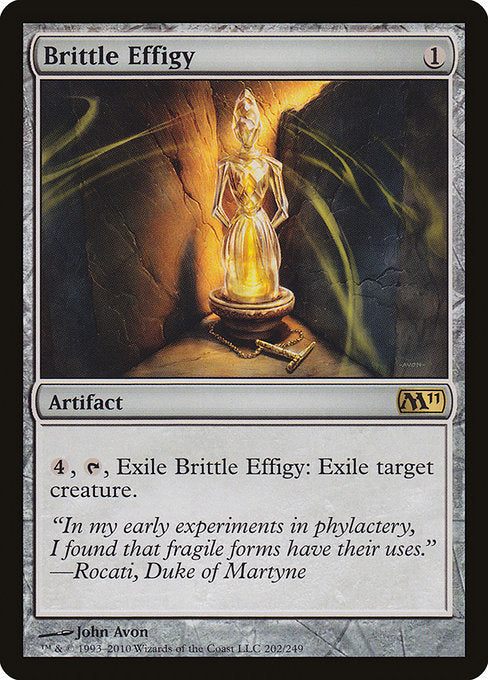 Brittle Effigy [Magic 2011] - Evolution TCG