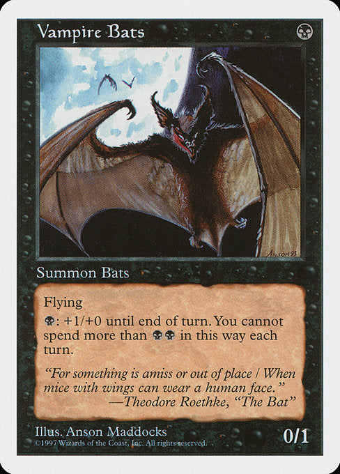 Vampire Bats [Fifth Edition] - Evolution TCG