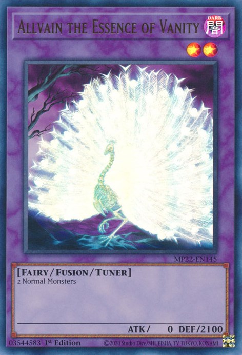 Allvain the Essence of Vanity [MP22-EN145] Ultra Rare - Evolution TCG