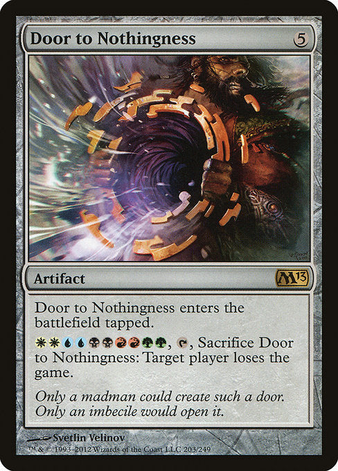 Door to Nothingness [Magic 2013] - Evolution TCG