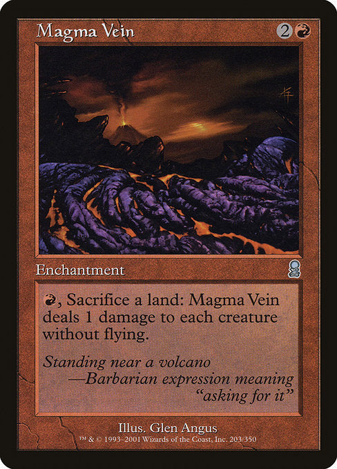 Magma Vein [Odyssey] - Evolution TCG